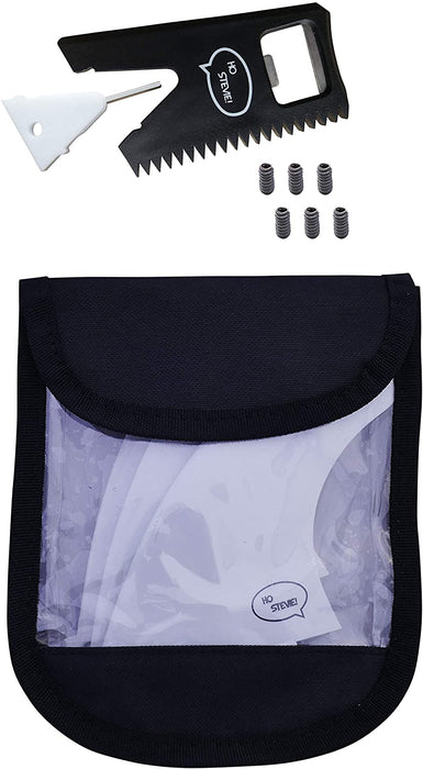 Ho Stevie! Fiberglass Reinforced Polymer Surfboard Fins - Thruster (3 Fins) FCS or Futures Sizes, with Fin Bag, Screws