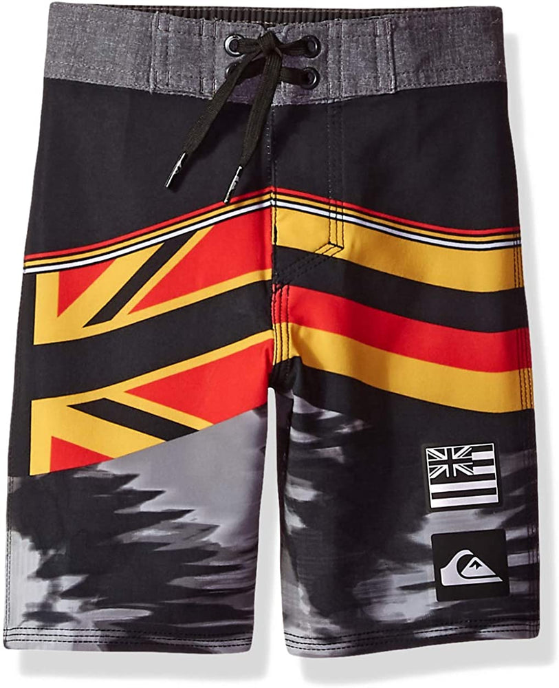 Quiksilver Boys' Little Highline Hawaii Serious 14 Boardshort Swim Trunk