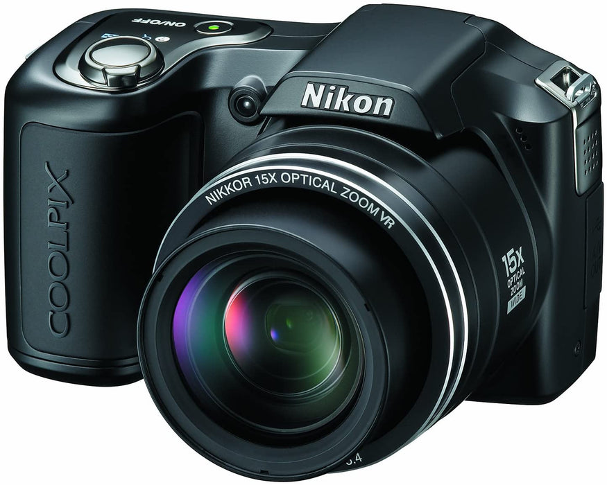 Nikon Coolpix L100 10 MP Digital Camera with 15x Optical Vibration Reduction (VR) Zoom