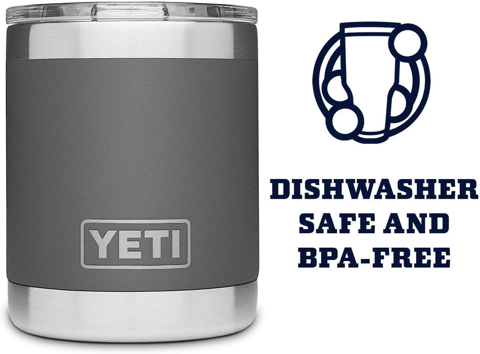 YETI Rambler 10 oz Lowball, Vacuum Insulated