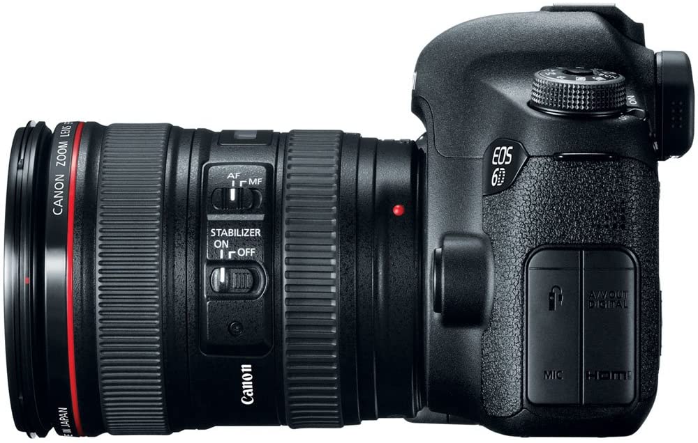 Canon EOS 6D 20.2 MP CMOS Digital SLR Camera with 3.0-Inch LCD (Body Only) - Wi-Fi Enabled