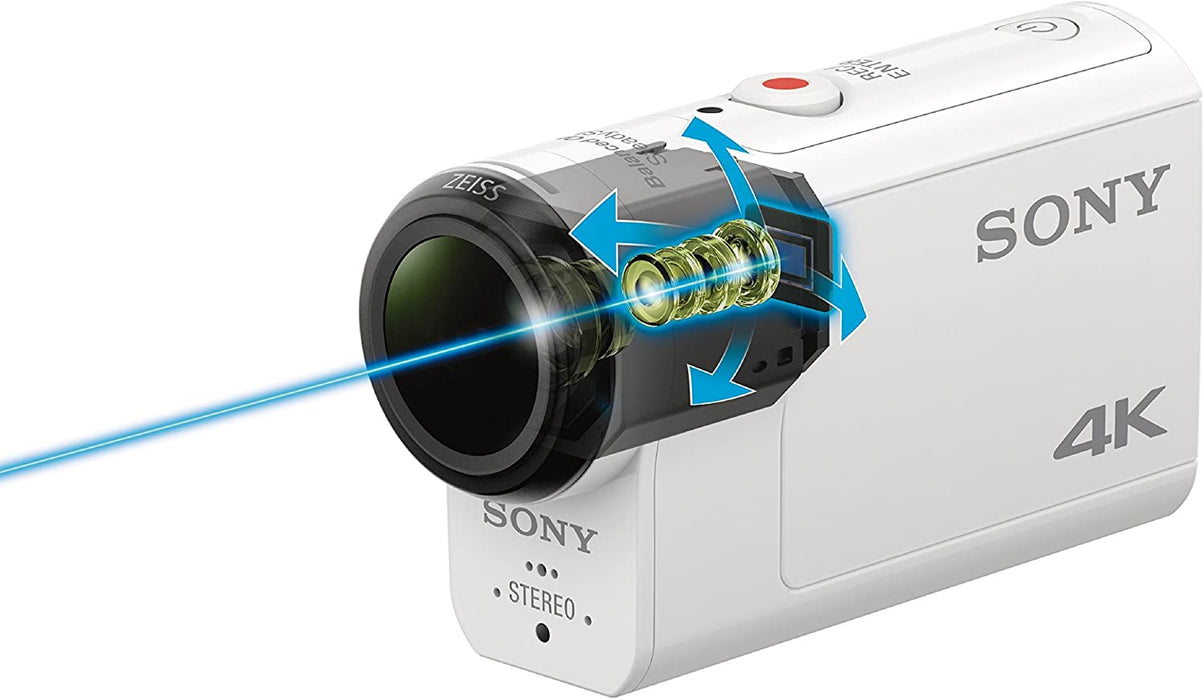 Sony FDRX3000/W Underwater Camcorder 4K, White