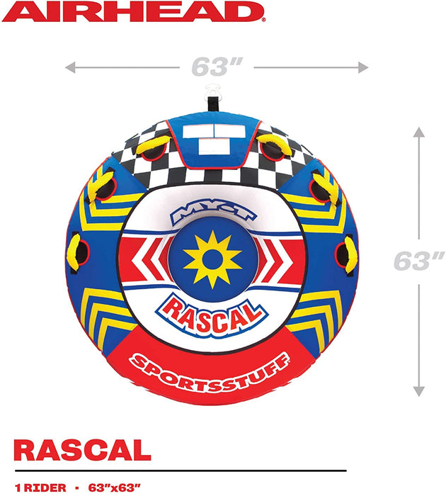 Sportsstuff Rascal | 1 Rider Towable Tube for Boating