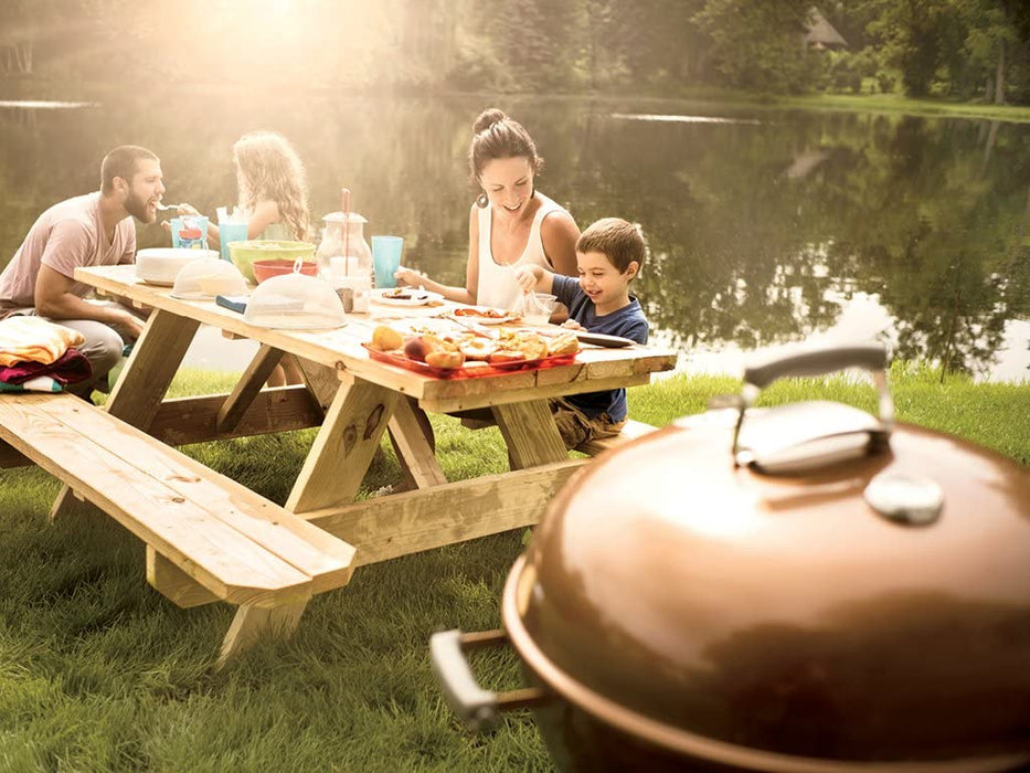 Weber Original Kettle Premium Charcoal Grill, 22-Inch