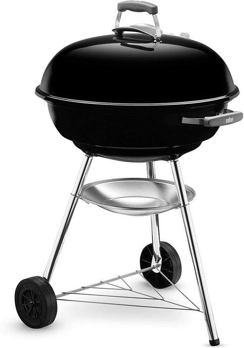Weber 1221004 Compact Kettle Charcoal Barbecue, 47 cm Size Grill, 47cm