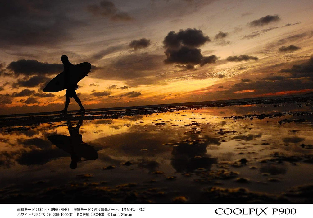 Nikon COOLPIX P900 16MP Digital Camera - International Version (No Warranty) Japan Version