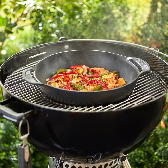 Weber 7425 Gourmet BBQ System Wok,Black