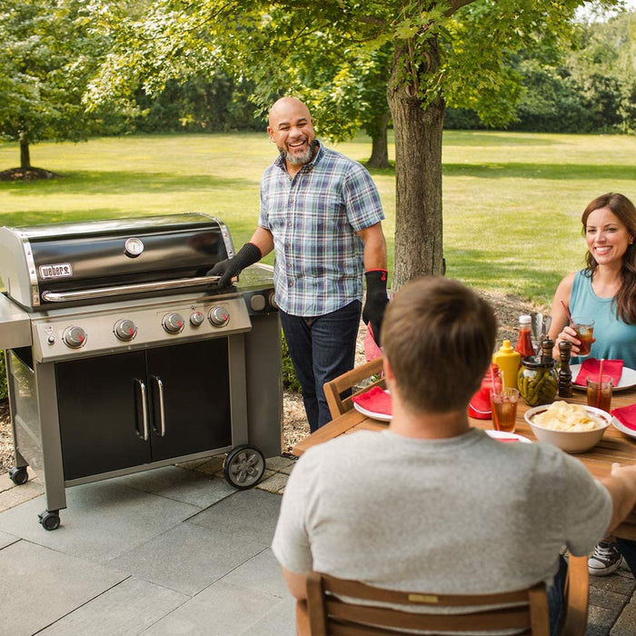 Weber 62016001 Genesis II E-435 4-Burner Liquid Propane Grill