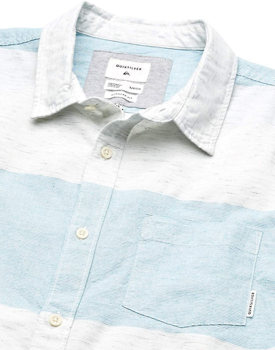 Quiksilver Men's Bars Need Guitars Regular Woven Top