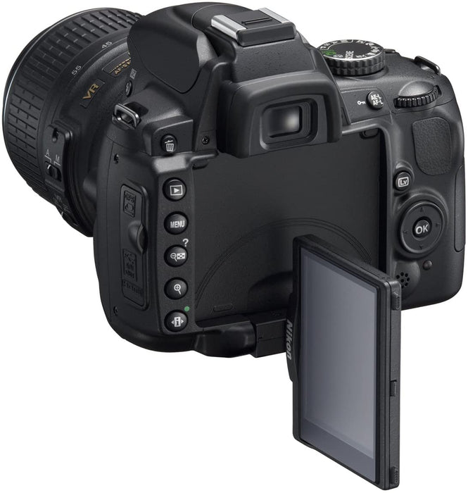 Nikon D5000 12.3 MP DX Digital SLR Camera with 18-55mm f/3.5-5.6G VR Lens and 2.7-inch Vari-angle LCD