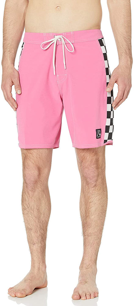 Quiksilver Men's Echo Beach Checker 18 Boardshort Swim Trunk