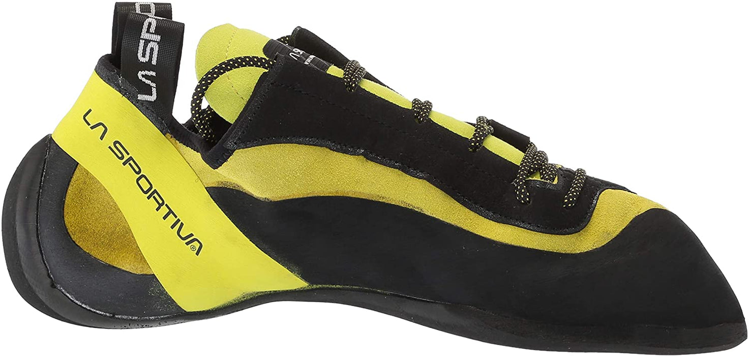La Sportiva Men's Miura Climbing Shoe, Lime, 45