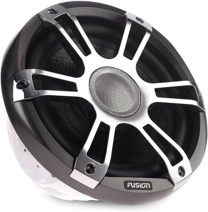 Fusion Signature Series 3, SG-FL652SPC Sports Chrome 6.5-inch Marine Speakers, with CRGBW LED Lighting, a Garmin Brand