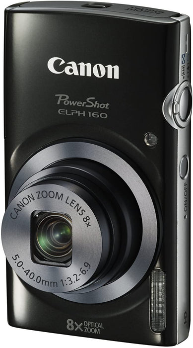 Canon PowerShot ELPH 160 (Black)