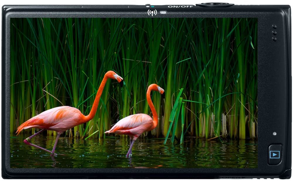 Canon PowerShot ELPH 320 HS 16.1 MP Wi-Fi Enabled CMOS Digital Camera with 5x Zoom 24mm Wide-Angle Lens with 1080p Full HD Video and 3.2-Inch Touch Panel LCD (Black)