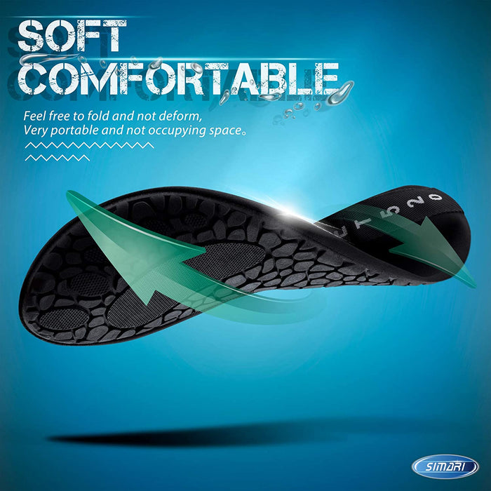 SIMARI Water Shoes Womens and Mens Quick-Dry Aqua Socks Barefoot for Outdoor Beach Swim Surf Yoga Exercise SWS001