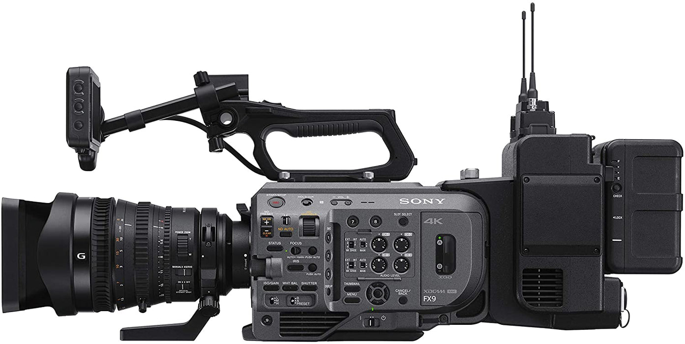 Sony PXW-FX9 XDCAM Full-Frame Camera System with SELP28135G, PXWFX9VK