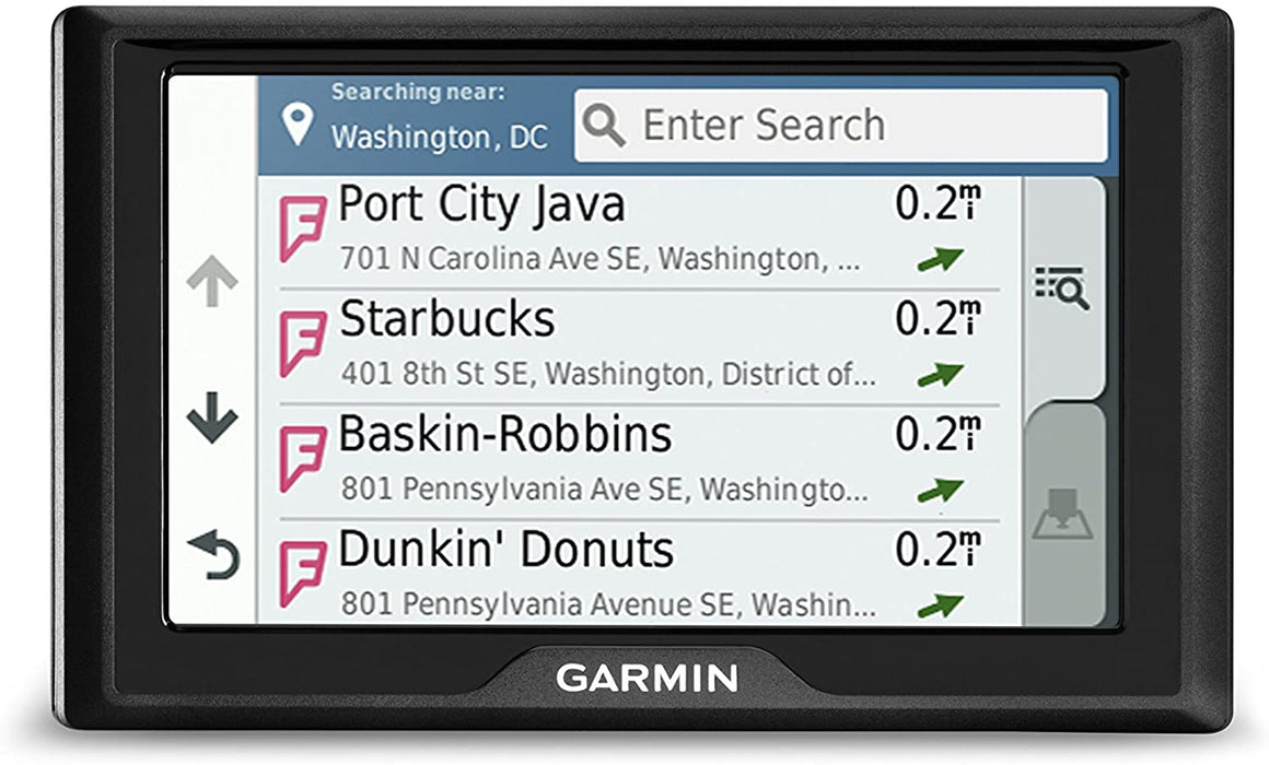 Garmin Drive 50 USA + CAN LM GPS Navigator System with Lifetime Maps, Spoken Turn-By-Turn Directions, Direct Access, Driver Alerts, and Foursquare Data
