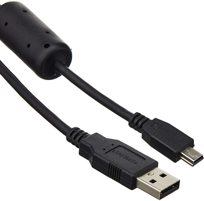 Garmin USB Cable, Frustration-Free Packaging & StarTech.com 1m Mini USB Cable Cord - A to Up Angle Mini B - Up Angled Mini USB Cable - 1x USB A (M), 1x USB Mini B (M) - Black (USBAMB1MU)