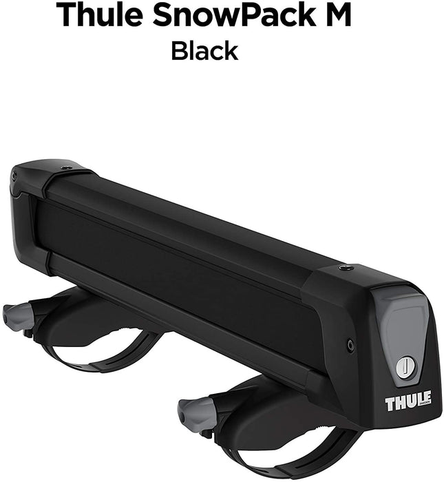 Thule SnowPack Ski/Snowboard Rack, 4 Pair-Aluminum