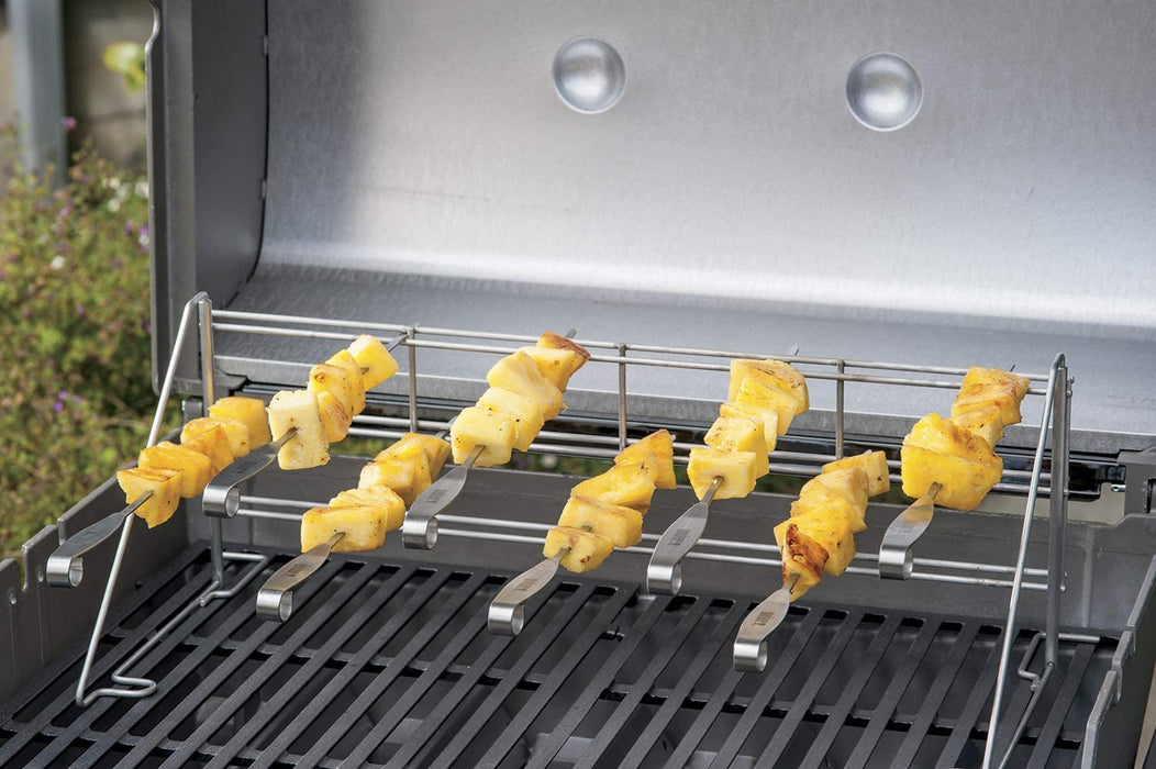 Weber 7615 Elevations Tiered Cooking System Grill Rack and Skewer Set