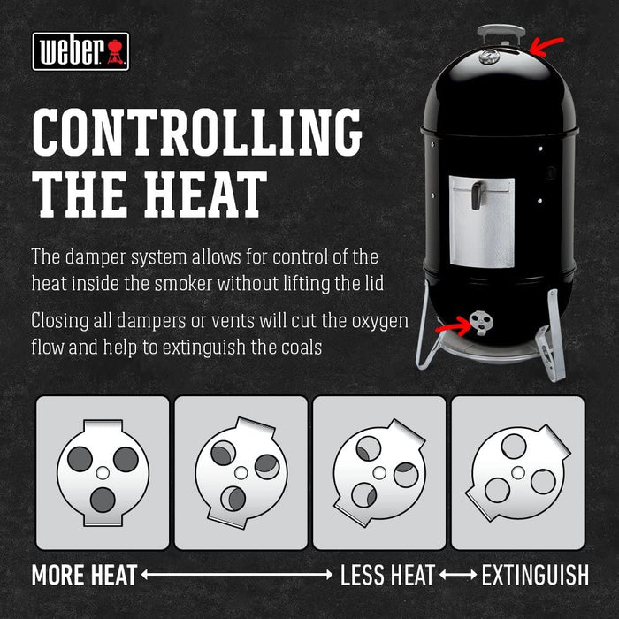 Weber 22-inch Smokey Mountain Cooker