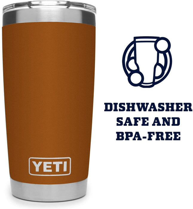 YETI Rambler 20 oz Tumbler, Stainless Steel