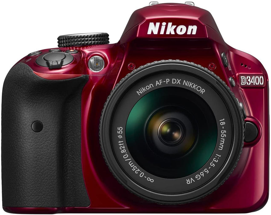 Nikon D3400 w/ AF-P DX NIKKOR 18-55mm f/3.5-5.6G VR (Black)