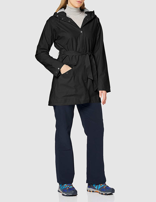 Helly-Hansen Women's Kirkwall Hooded Lightweight Waterpoof Windproof Raincoat Jacket