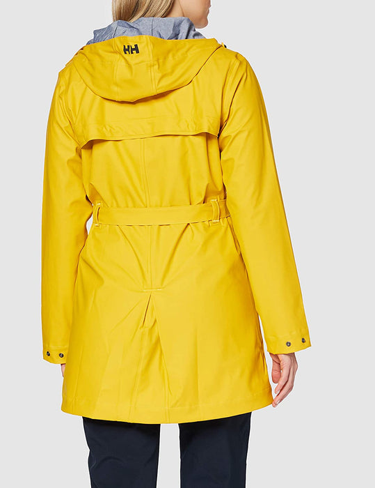 Helly-Hansen Women's Kirkwall Hooded Lightweight Waterpoof Windproof Raincoat Jacket