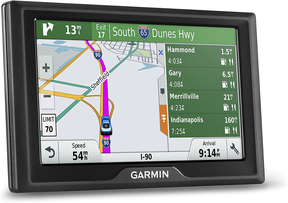 Garmin Drive 50 USA + CAN LMT GPS Navigator System with Lifetime Maps and Traffic, Driver Alerts, Direct Access