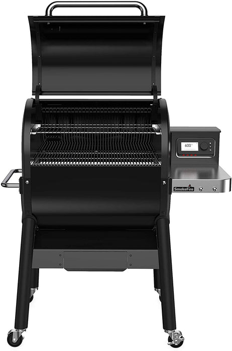 Weber 22510201 SmokeFire EX4 Wood Fired Pellet Grill, Black