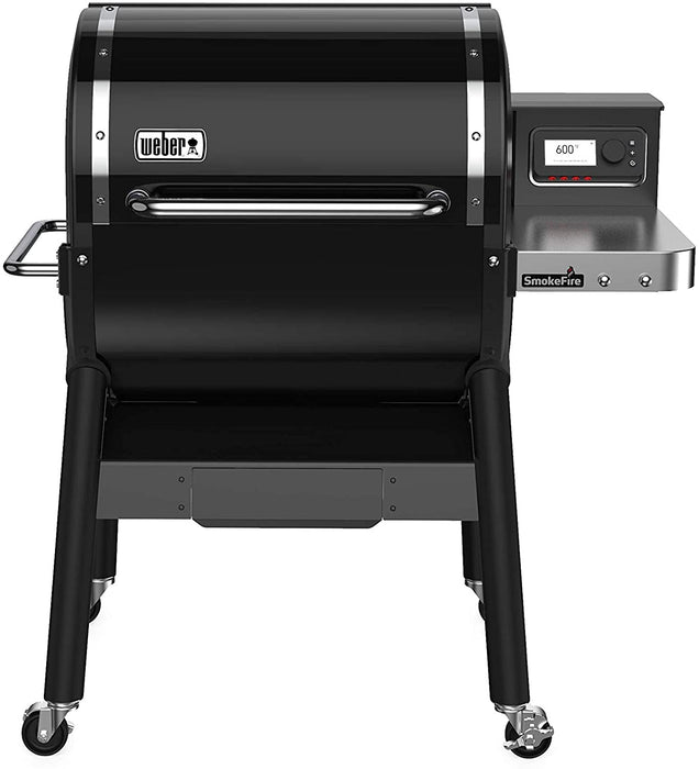 Weber 22510201 SmokeFire EX4 Wood Fired Pellet Grill, Black