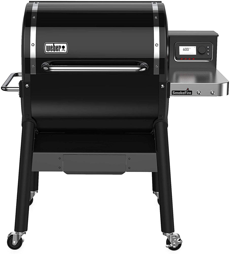 Weber 22510201 SmokeFire EX4 Wood Fired Pellet Grill, Black