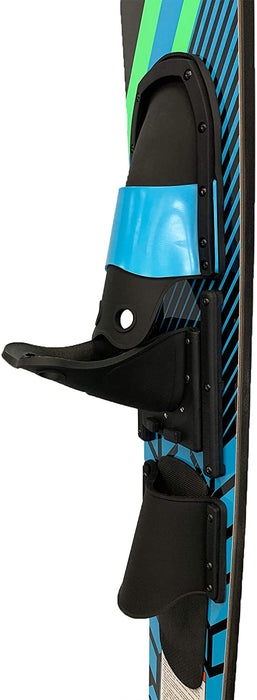 RAVE Sports Pure Combo Water Skis - Adult Black/Blue