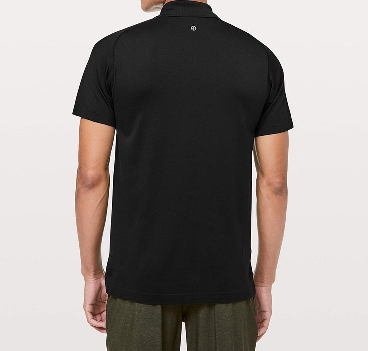 Lululemon Mens Metal Vent Tech Polo Short Sleeve Shirt