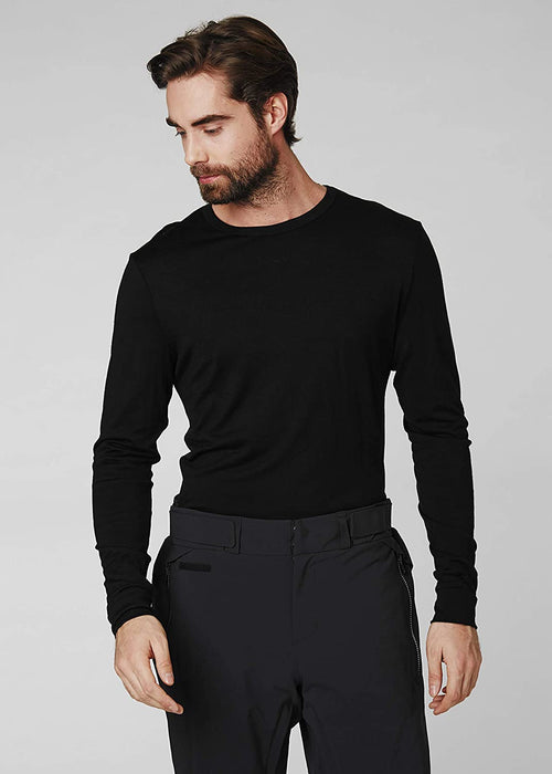 Helly-Hansen Mens HH Merino Mid Long Sleeve Base Layer Shirt