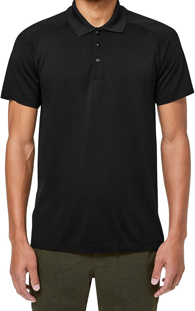 Lululemon Mens Metal Vent Tech Polo Short Sleeve Shirt
