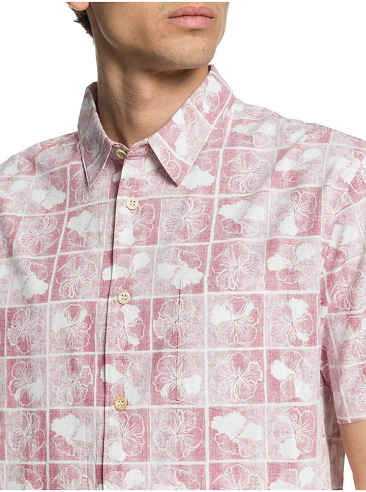 Quiksilver Men's Flower Block Woven