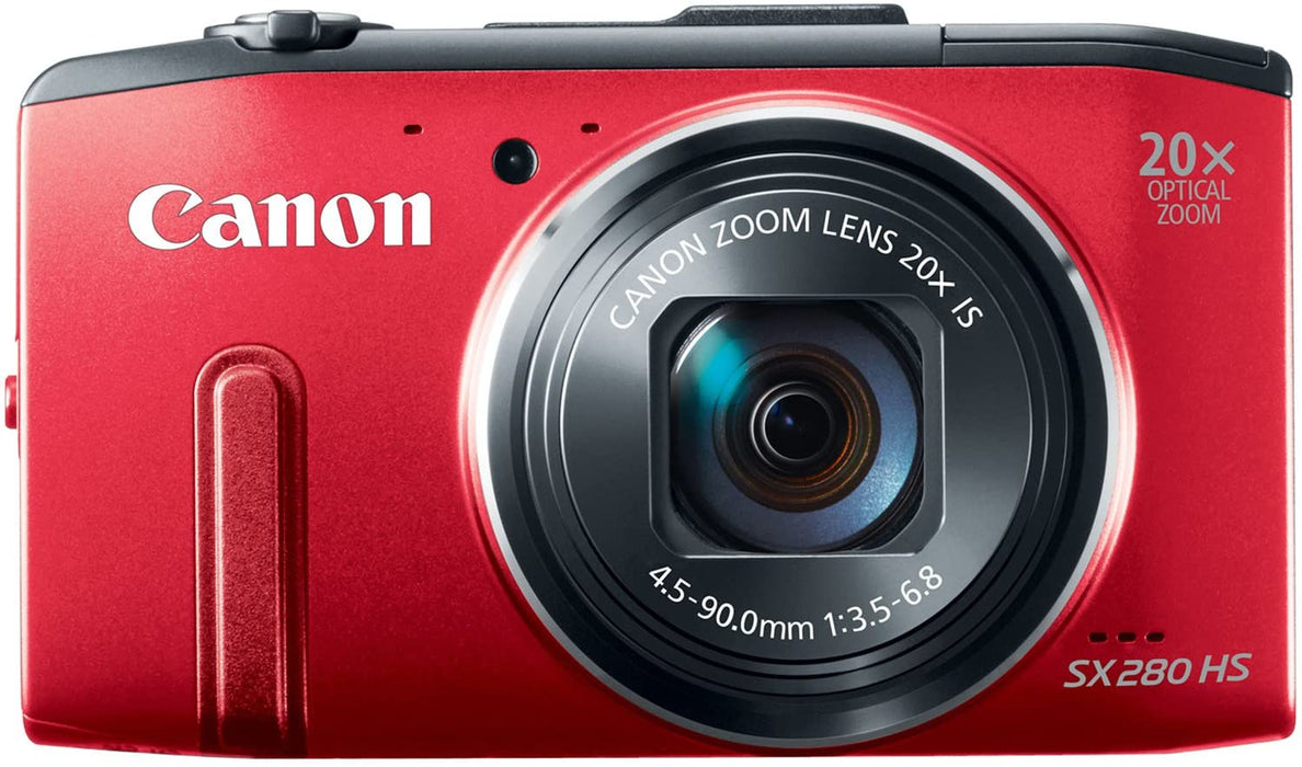 Canon PowerShot SX280 12.1MP Digital Camera with 20x Optical Image Stabilized Zoom with 3-Inch LCD (Black) (OLD MODEL)