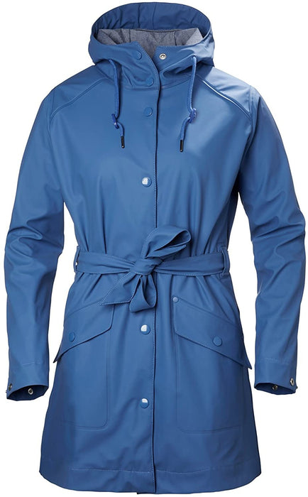 Helly-Hansen Women's Kirkwall Hooded Lightweight Waterpoof Windproof Raincoat Jacket