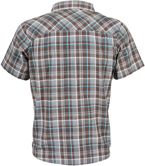 La Sportiva Pinnacle Shirt - Men's, Falcon Brown/Tropic Blue, Small