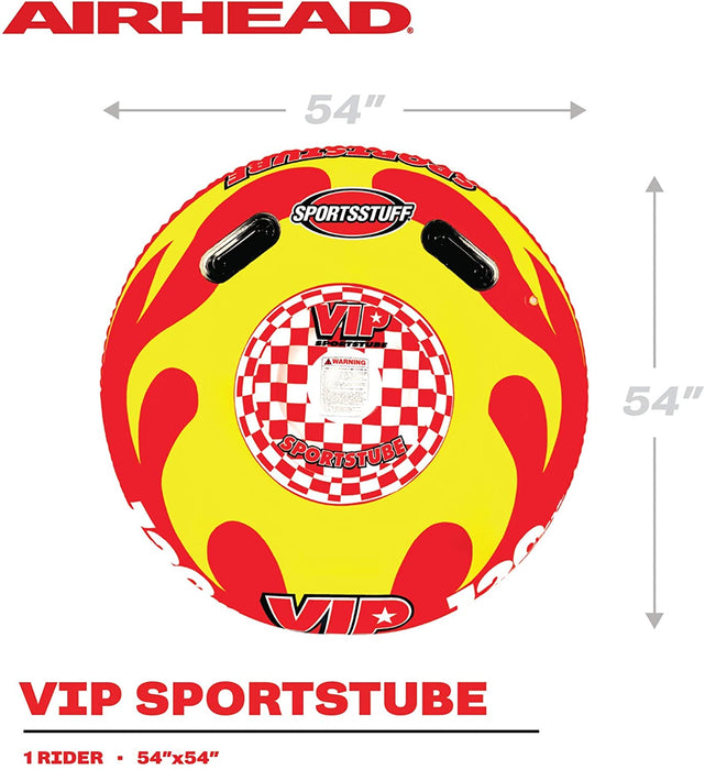 Sportsstuff VIP Sportstube | 1 Rider Towable Tube for Boating