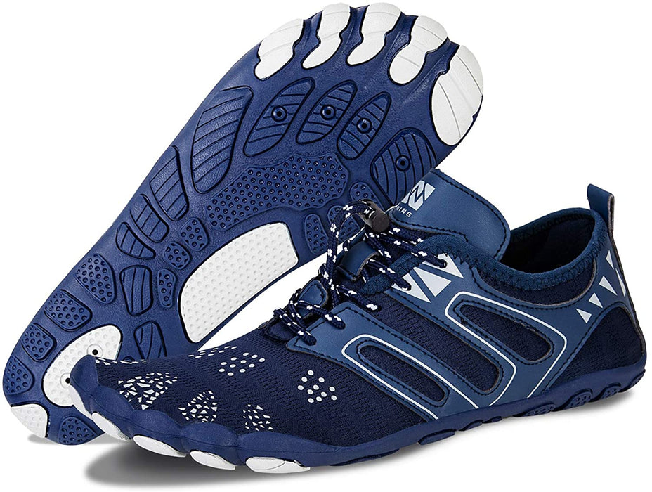 Mens Water Shoes Quick Dry Beach Swim Shoes Barefoot Pool Aqua Socks Shoes for Surf Diving Outdoor Hiking Walking Water Sport