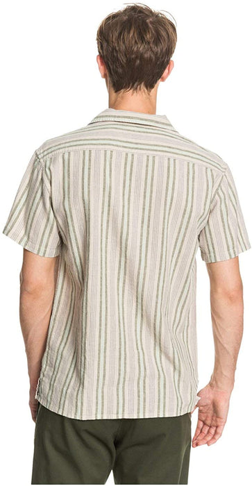 Quiksilver Men's Coconut Dingo Short Sleeve Woven