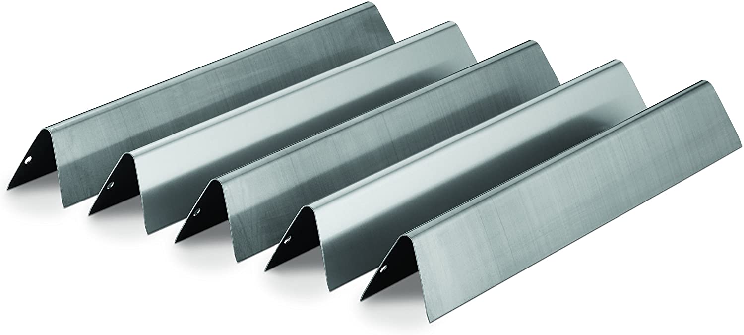 Weber 7620 Gas Grill Stainless Steel Flavorizer Bar Set for 300 Series Gas Grills (17.5 x 2.25 x 2.375)