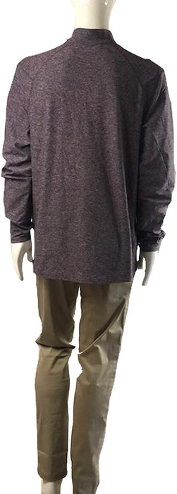 Lululemon Surge Warm 1/2 Zip - HBCY (Heathered Black Cherry)