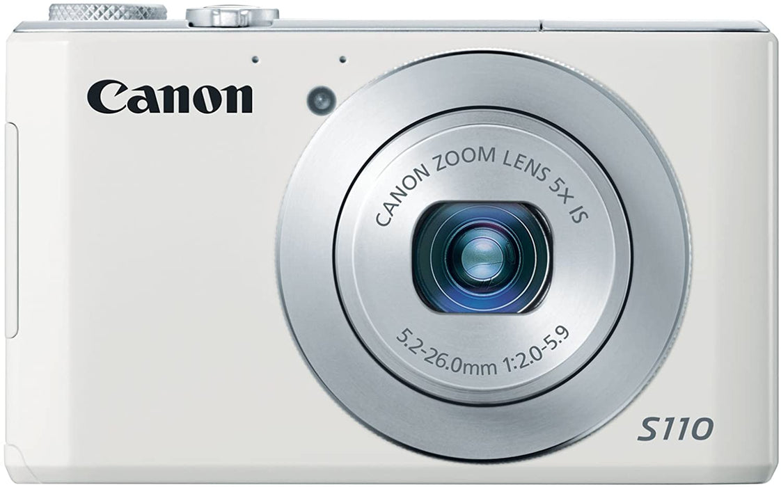 Canon PowerShot S110 12MP Digital Camera with 3-Inch LCD (Black)
