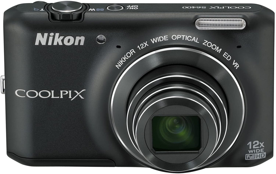 Nikon COOLPIX S6400 16 MP Digital Camera with 12x Optical Zoom and 3-inch LCD (Silver) (OLD MODEL)