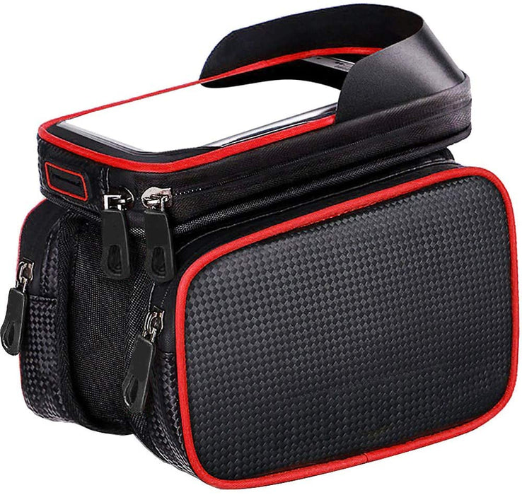 Garmin Edge 520 Plus Cycling GPS/GLONASS (010-02083-00) with Bike Mount Edge, Bike Frame Cell Phone Mount, Tempered Glass Screen Protector & 1 Year Extended Warranty